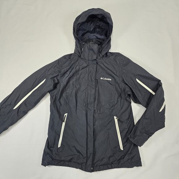 Columbia Women's Black Omni Heat Waterproof Jacket Size XS - Picture 1 of 12
